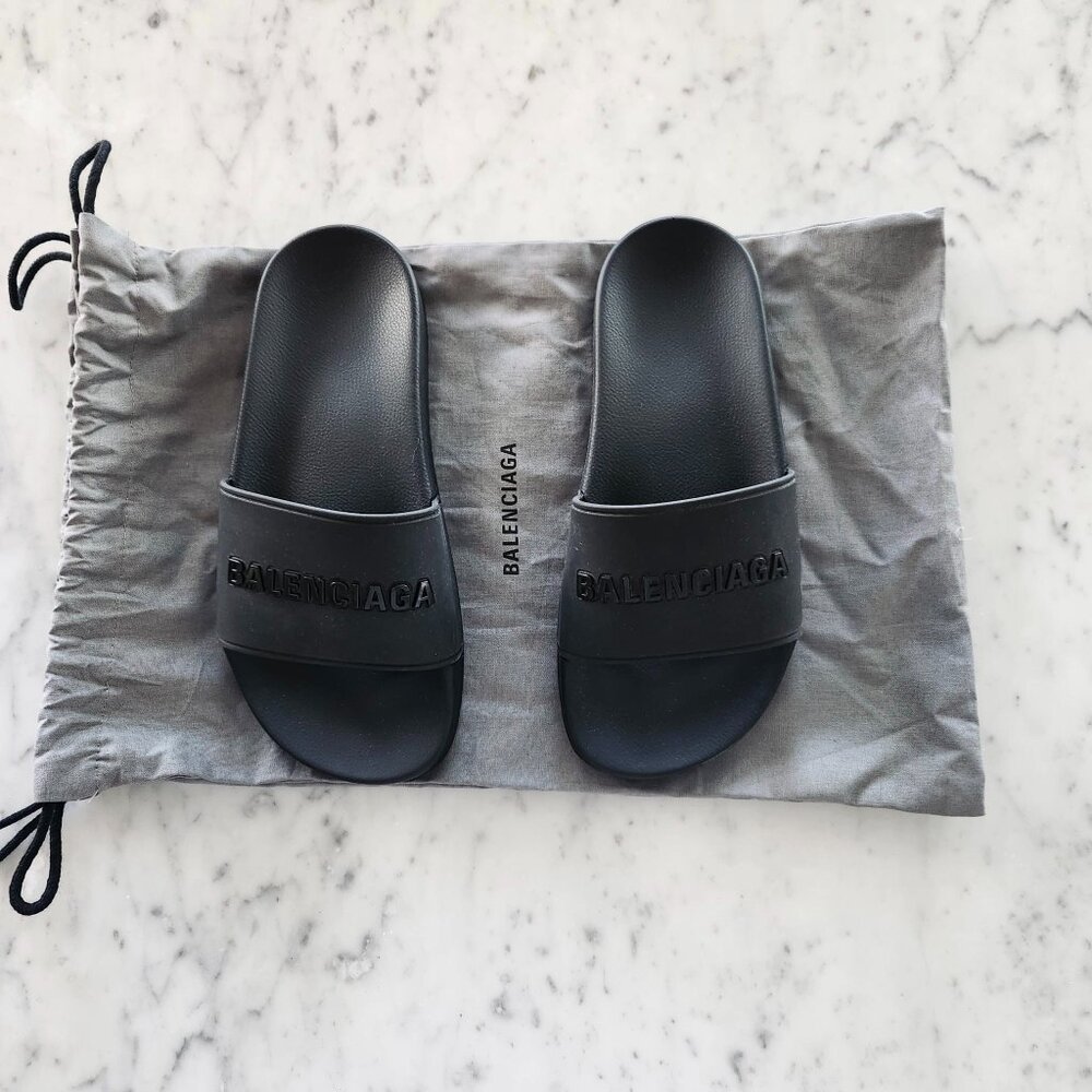 BALENCIAGA Rubber Slides (not available in stores) - Picture 6 of 6